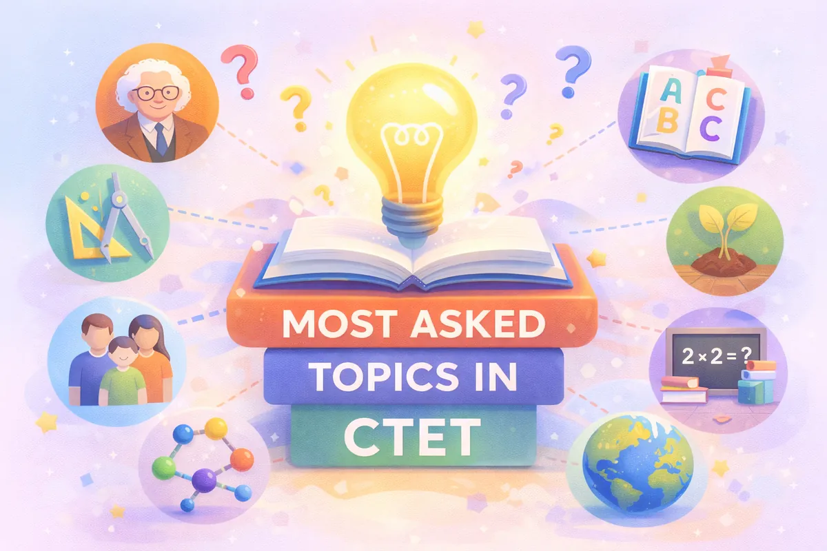 Most Asked Topics in CTET CDP (Child Development & Pedagogy) – Complete Guide